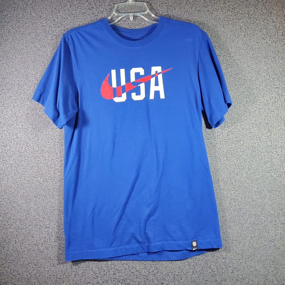 Nike Men's Blue USA Graphic Tee USMNT Soccer Small